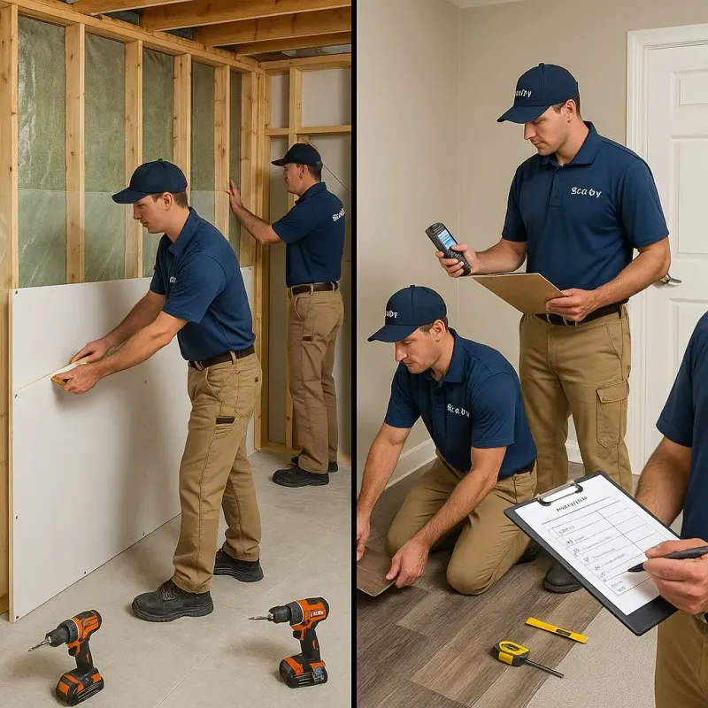 Repairs and Reconstruction process in Renton, WA